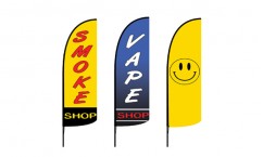 Vape Advertising Flags